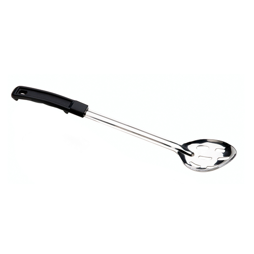 Serving Spoon 15", Slotted with Black Handle– 572353