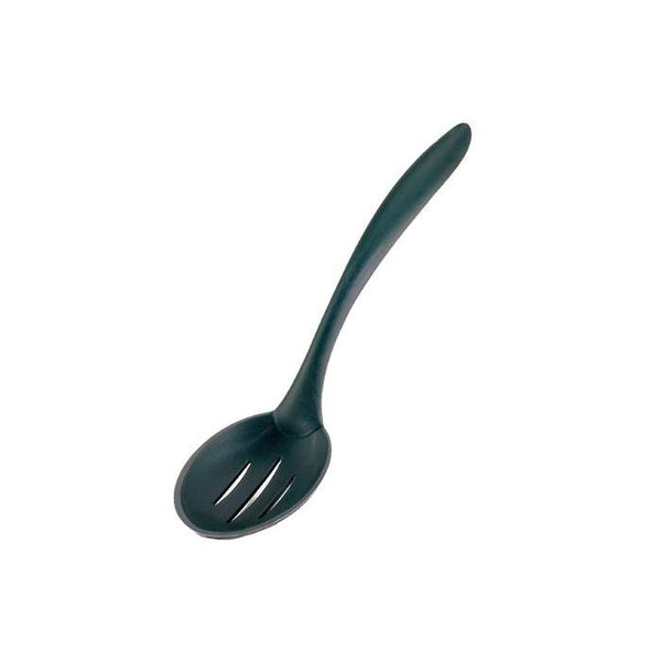 Serving Spoon, Slotted, 13-1/2"L, Black - 57478402