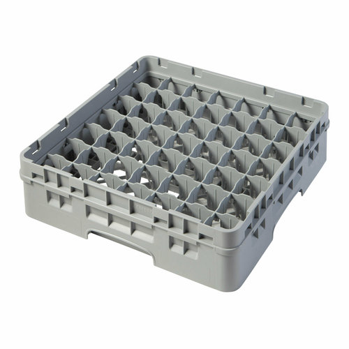 Cambro 49 Compartment Glass Rack 3-5/8"H, Grey – 49S318151