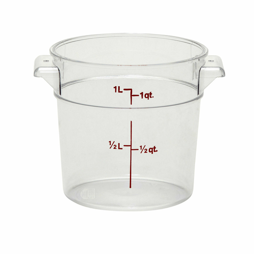 Cambro Round Food Container 1Qt – RFSCW1135