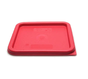 Cambro Square Food Container Cover 6 & 8Qt Red - SFC6451