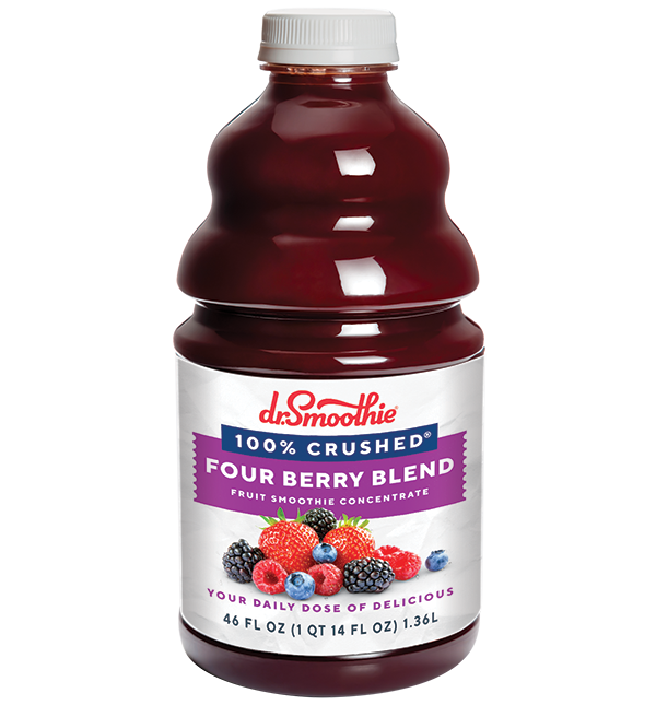Dr. Smoothie, 100% Crushed® Four Berry , 46 oz - 353340