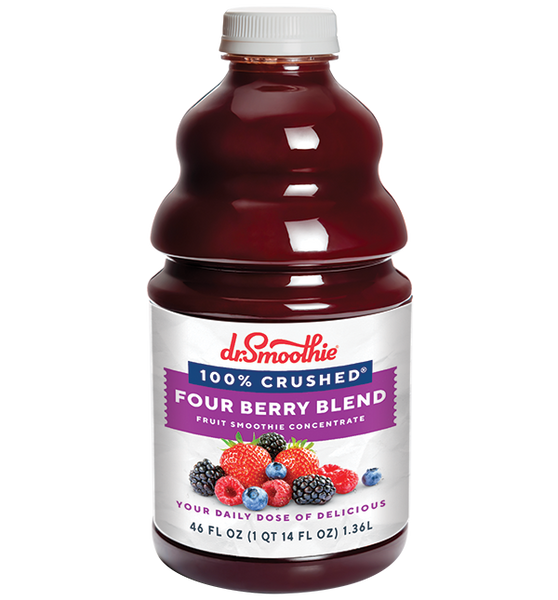 Dr. Smoothie, 100% Crushed® Four Berry , 46 oz - 353340