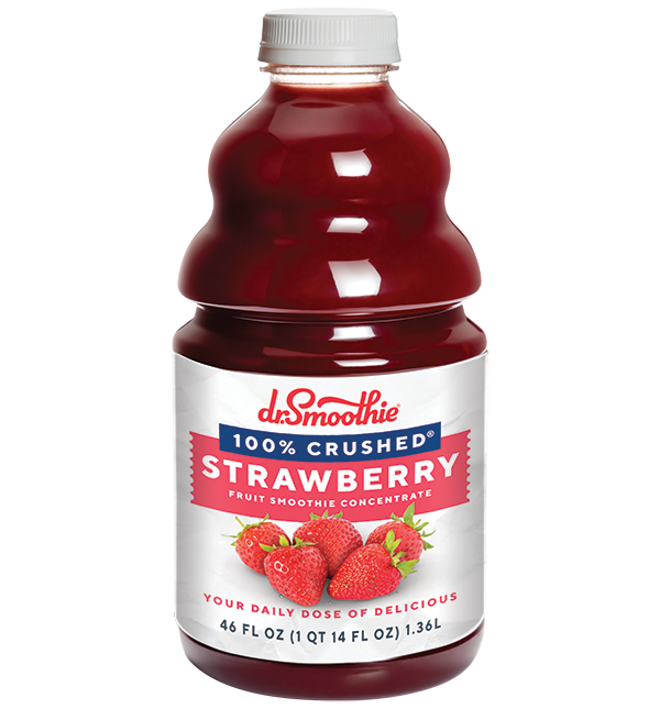 Dr. Smoothie, 100% Crushed® Strawberry, 46 oz  - 353560