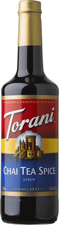 Torani Chai Tea Spice Syrup, 750ml - 340630