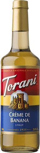 Torani Crème de Banana Syrup, 750ml - 340230