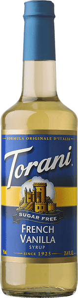 Torani Sugar Free French Vanilla 750 Ml