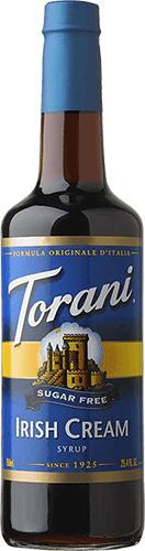 Torani Sugar Free Irish Cream Syrup, 750ml - 340740