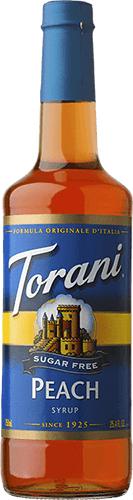 Torani Sugar Free Peach Syrup, 750 ml – 340850