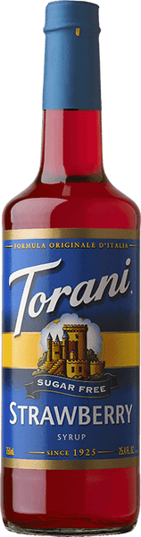 Torani Sugar Free Strawberry 750 Ml