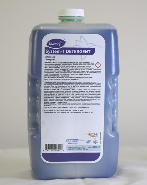 Sys-1 Laundry Detergent, 3100ml, 2/Case - 5637633