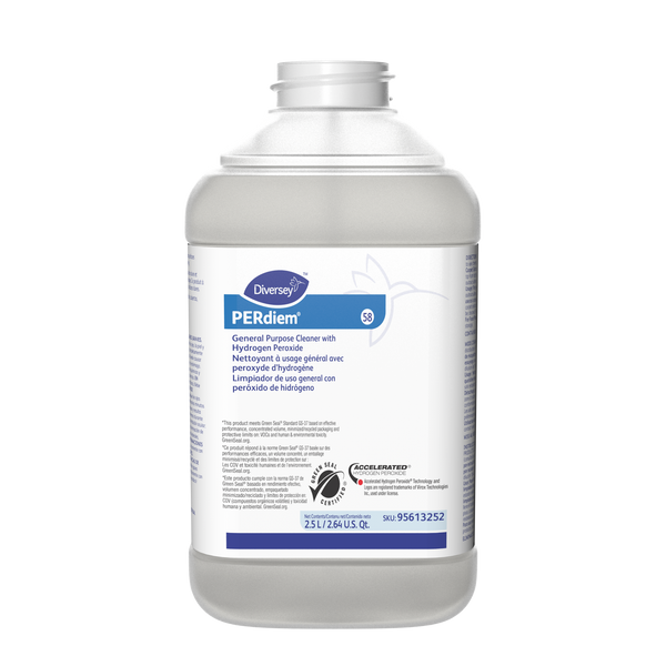 Perdiem General Purpose Cleaner With Hyrogen Peroxide 2x2.5l Jfill 95613252