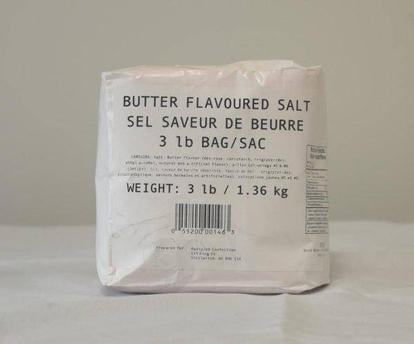 Butter Flavoured Salt, 3lb Bag - 367206