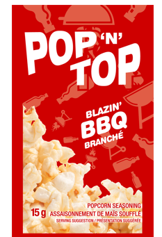 Pop n Top Snack Seasoning, Barbecue 50/Pkg – 367137