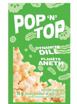Pop n Top Snack Seasoning, Dill Pickle 50/Pkg – 367136