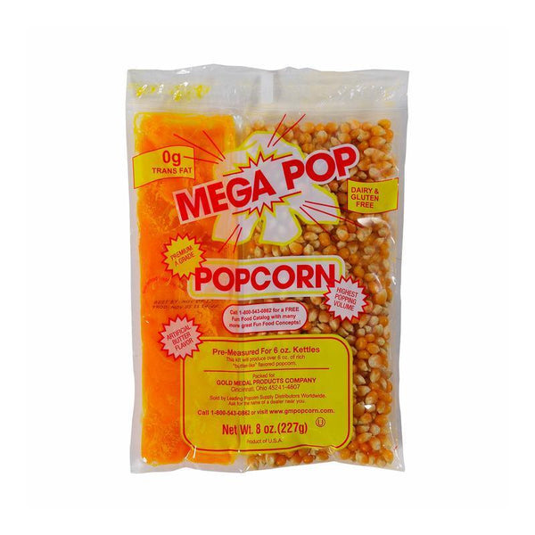 Mega Pop® Popcorn Kits 6oz 36/Cs 2836