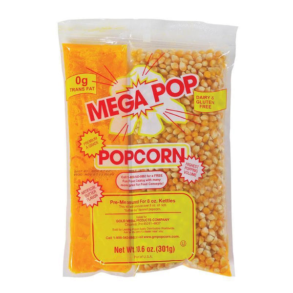 Popcorn Kit (8oz) 24/cs 2838 Gold Medal