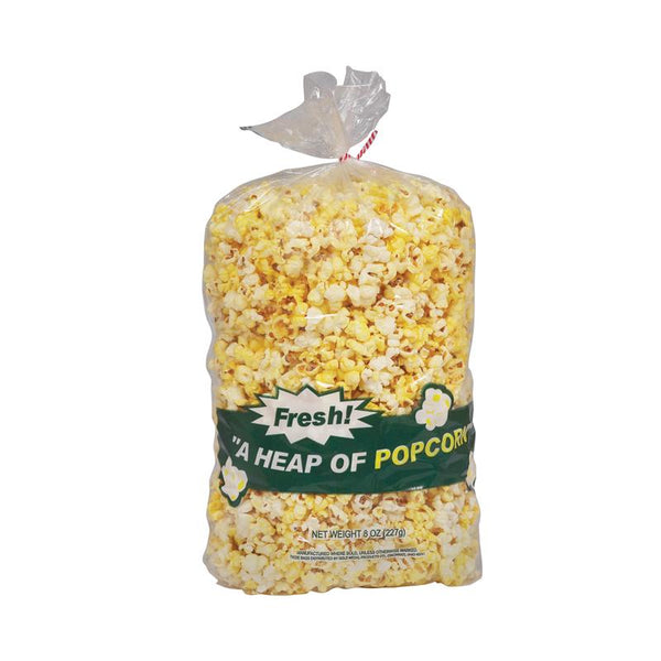 heap o corn plastic poly popcorn bags