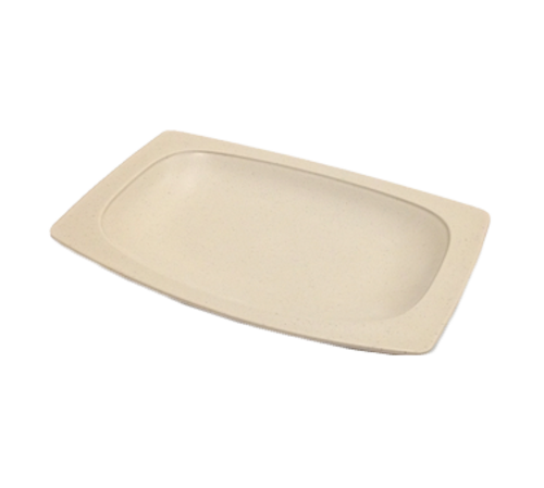 Melamine Oval Platter 8”x12-1/4” Sandstone –OP-118-MS