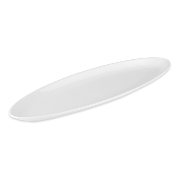 Oval Platter 16"x5" White – ML-252-W