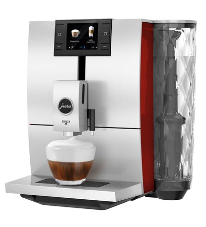 Jura ENA 8 Specialty Coffee Machine, Sunset Red - 15282
