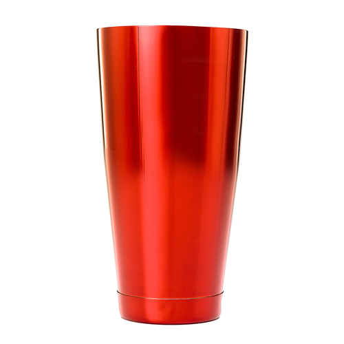 Barfly Cocktail Shaker Cup, 28 oz Red - M37084RD