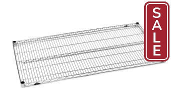 Super Erecta® 24"x 48" Stainless Steel Wire Shelf - 2448NS
