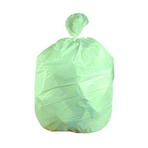 Garbage Bags 35"x50" Strong, Green, 125/Cs - 3550FV