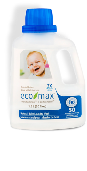 Eco-Max® 2X Conc. Natural Baby Laundry Wash, 1.5L - EMAX-C135
