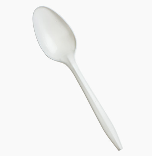 Disposable Plastic Teaspoon, 1000/Cs - 75002494