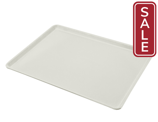 Glasteel™ Cafeteria Tray 12"x 16", Bone White - 1216LFG001