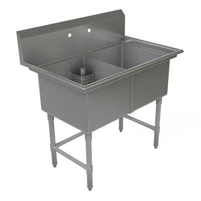 Sensi-Pro 2 Compartment Sink - SP1821-2