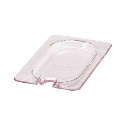 Food Pan Cover 1/9 Size, Notched - FG102P86CLR