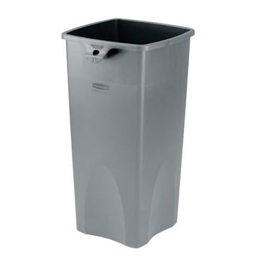 Untouchable® Garbage Can 23Gal, Grey - FG356988GRAY