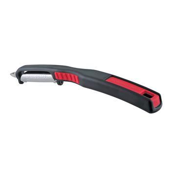 Swissmar SwissCurve™ Straight Peeler, Black & Red – 00465BR