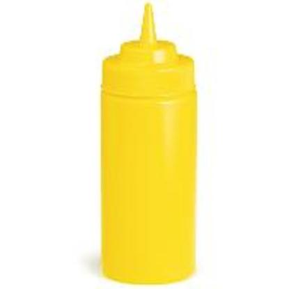 Squeeze Bottle 16oz, WideMouth™, Yellow - C11663M
