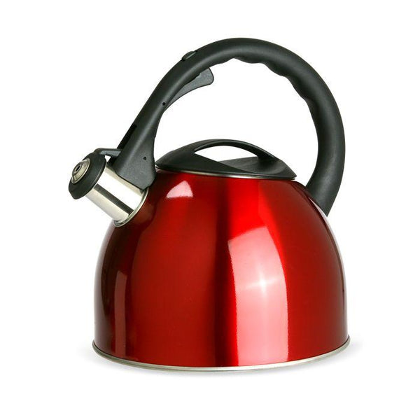 Whistling Tea Kettle, Red – 5624