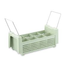 Flatware Basket 8 Compartment with Handles - 52641