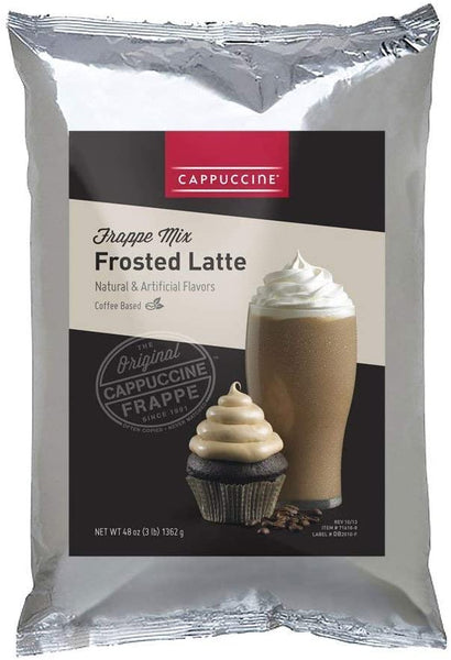 Frosted Latte Frappe Mix, 3lb, 5/Cs - 346000